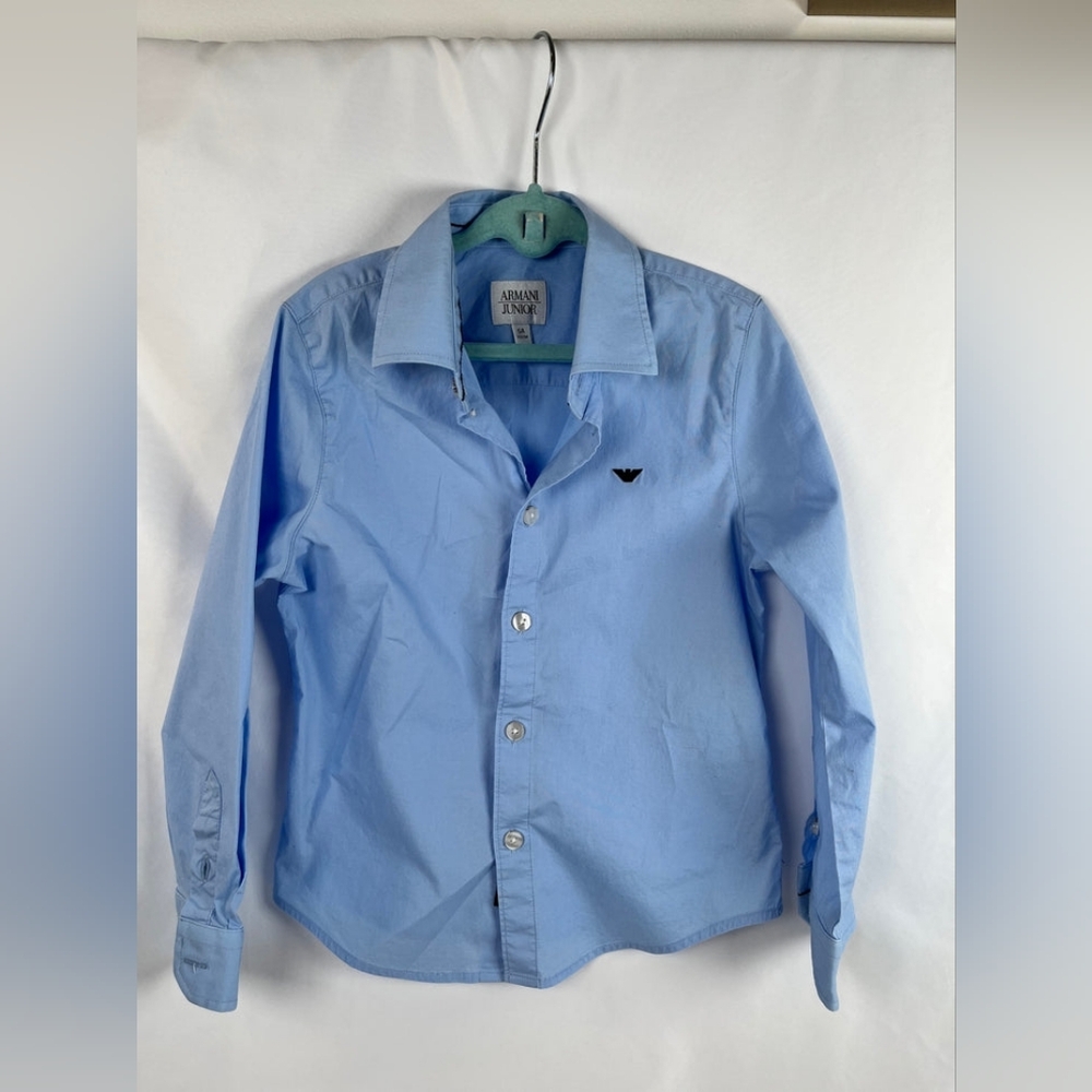 Armani Junior Blue Boy's Shirt
